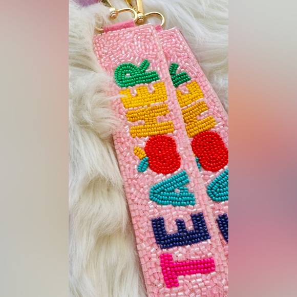 Colorful Pencil Beaded Keychain - Picture 4 of 4